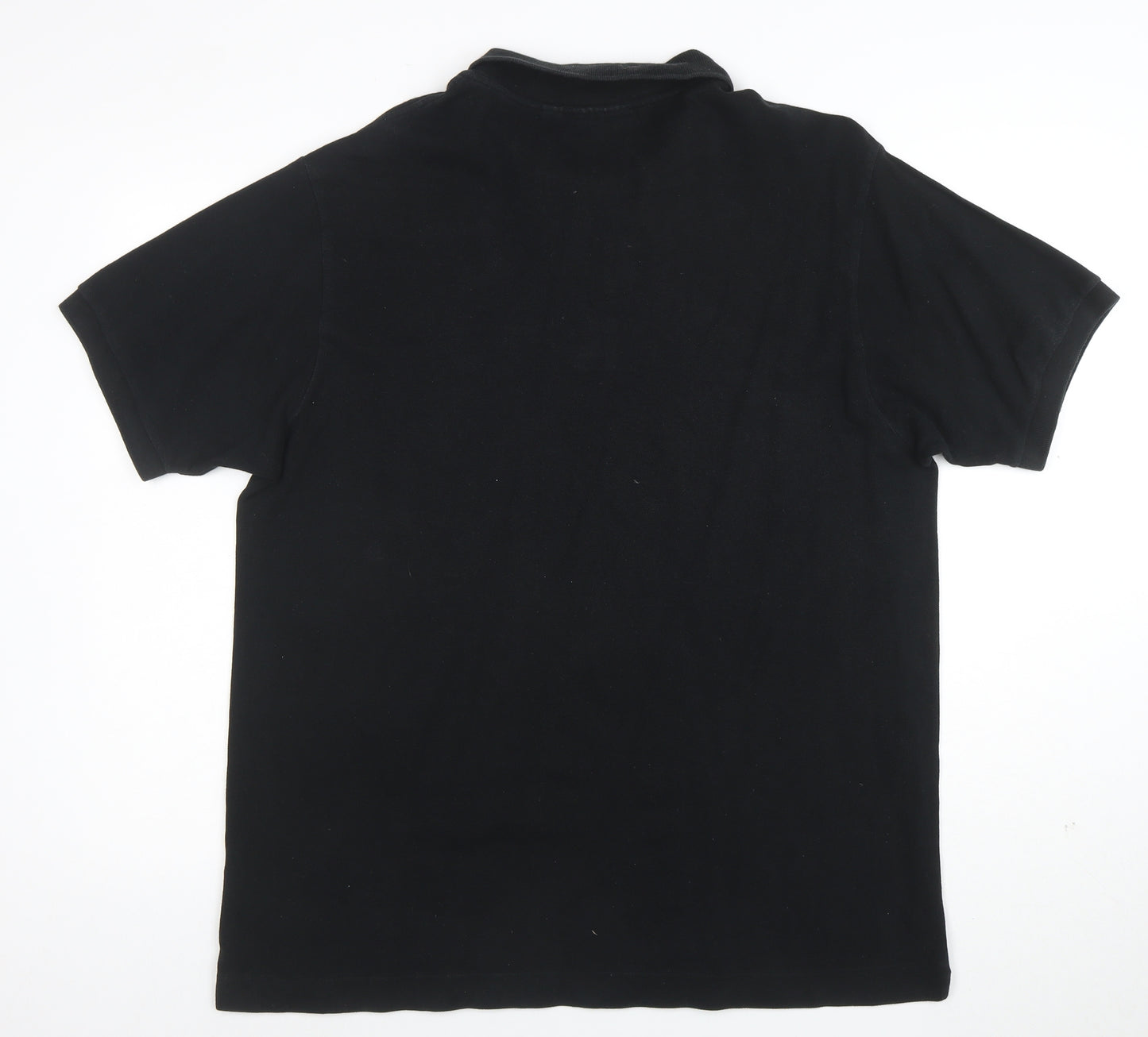Lacoste Men’s Black Classic Fit Cotton Polo Shirt XXL