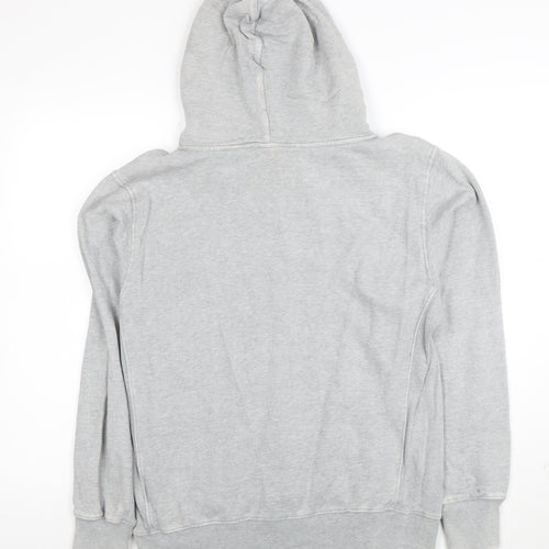 Champion Men's Grey Medium Pullover Hoodie with Logo