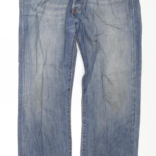 Levi's 501 Men's Blue Straight Leg Jeans 36x30 Denim Vintage Classic