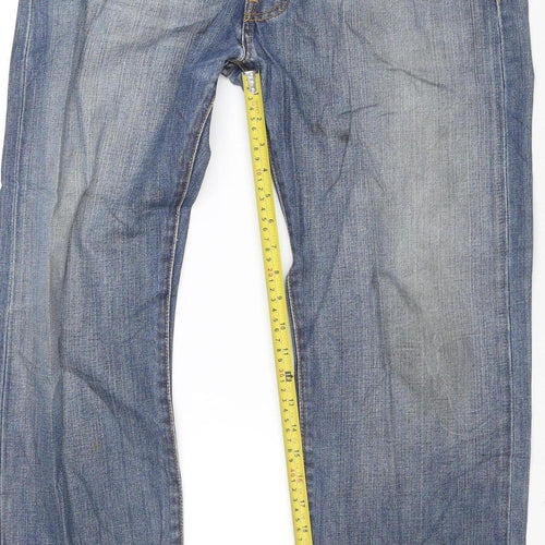 Levi's 501 Men's Blue Straight Leg Jeans 36x30 Denim Vintage Classic