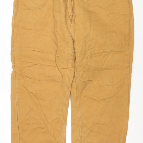 Berkley Jensen Men's Beige Work Jeans 40x30 Cotton Straight Fit