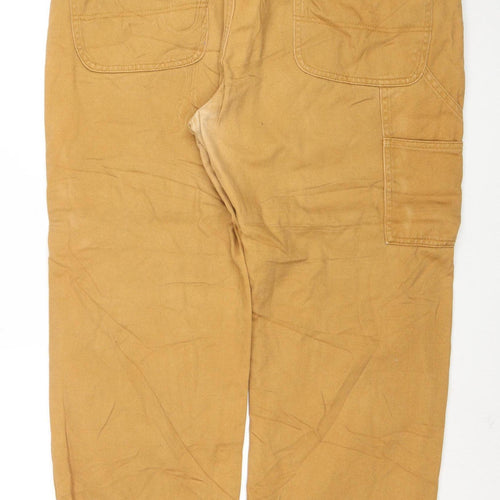 Berkley Jensen Men's Beige Work Jeans 40x30 Cotton Straight Fit
