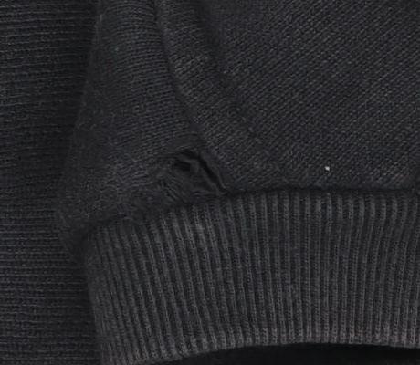 Adidas Mens Black Crew Neck Pullover Sweatshirt S