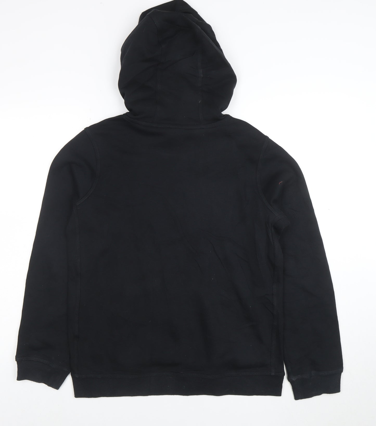 Nike Boys Black XL Pullover Hoodie Sweatshirt 158-170cm Cotton Blend