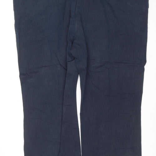 Lee Men’s Blue Chino Trousers 52x30 Regular Fit Cotton