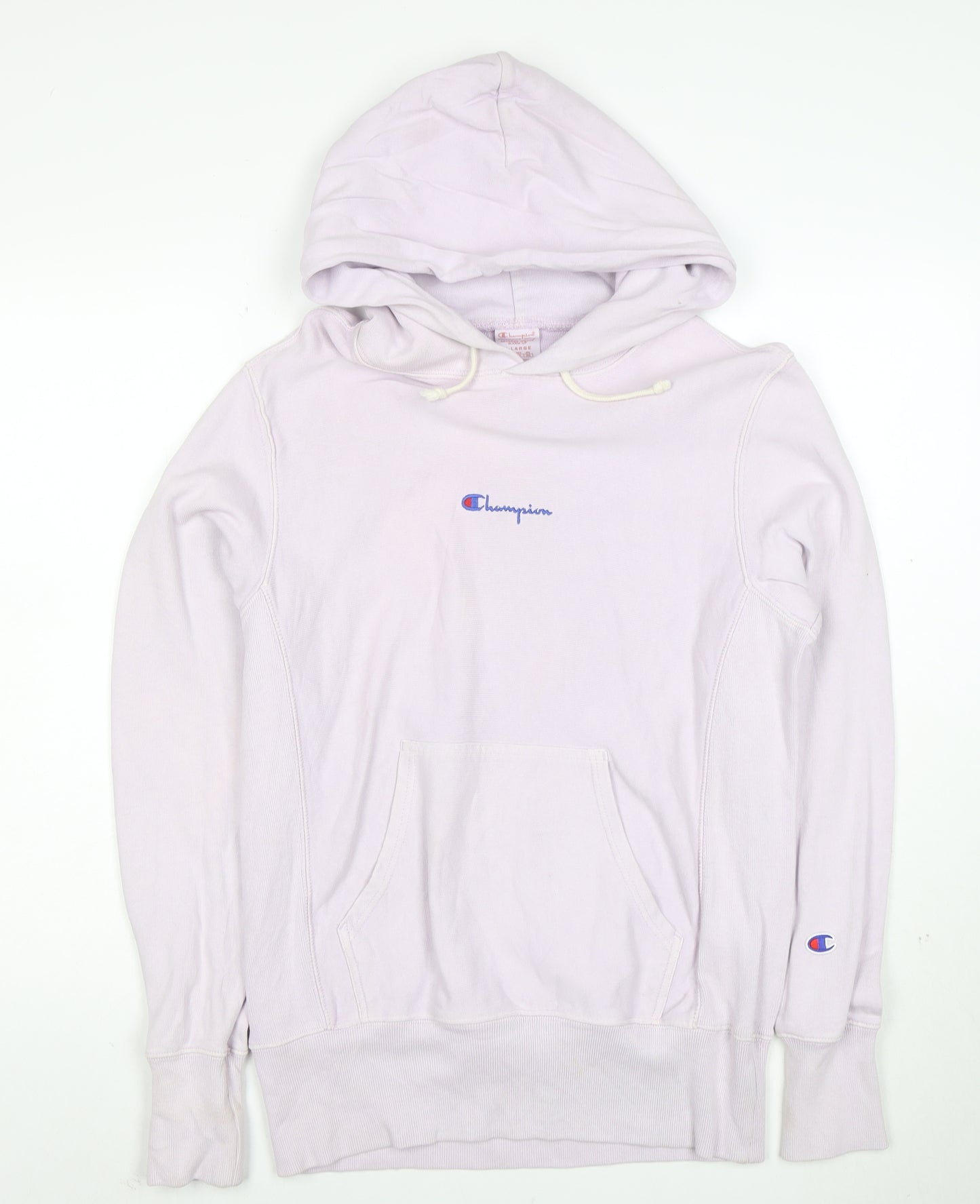 Champion Women’s Purple Pullover Hoodie Size XL 100% Cotton