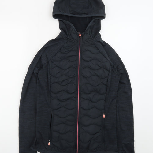 St. Bernard for Dunnes Stores Womens Black XS Hooded Puffer Jacket