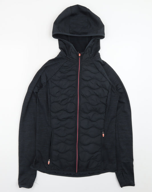 St. Bernard for Dunnes Stores Womens Black XS Hooded Puffer Jacket