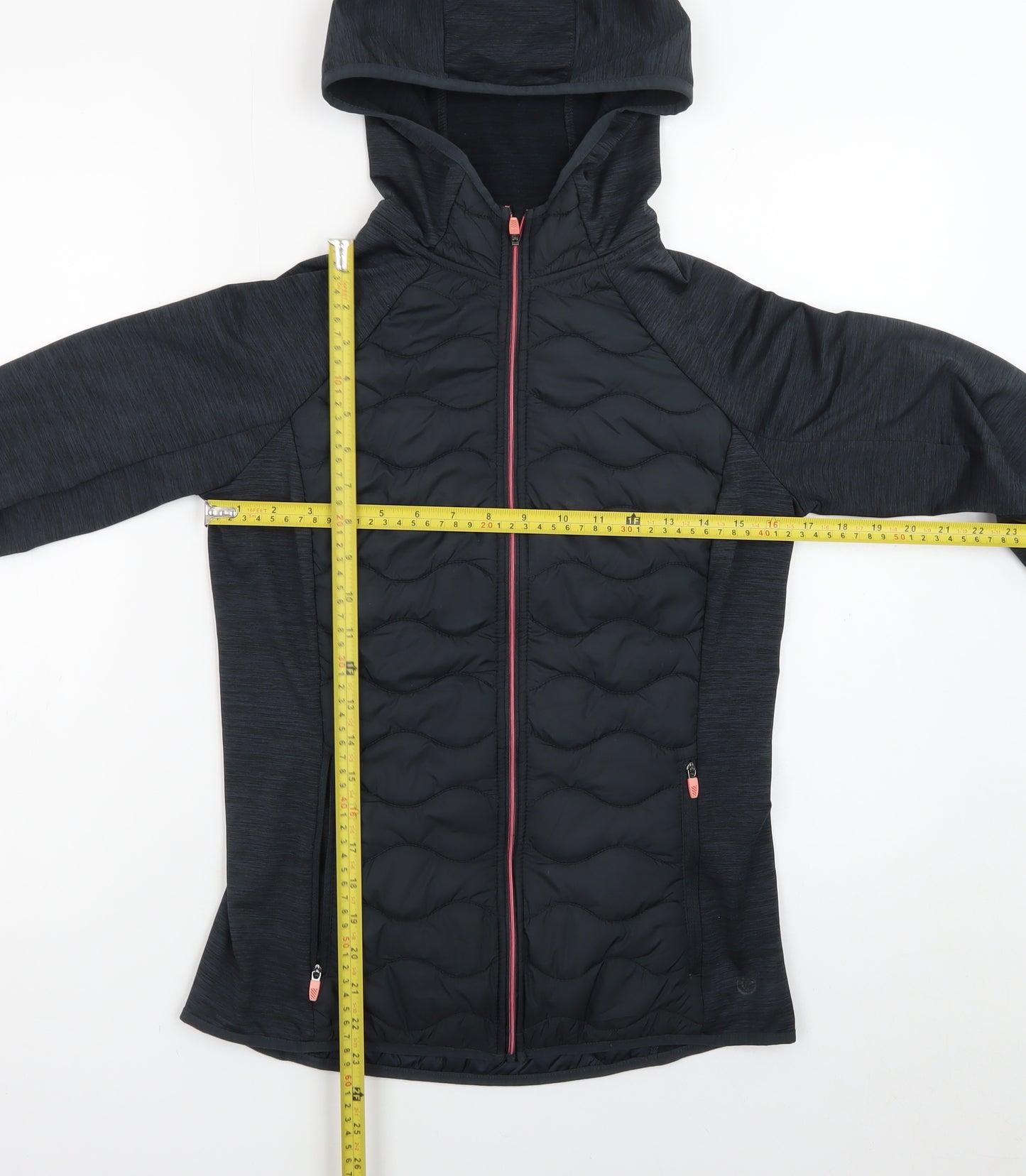 St. Bernard for Dunnes Stores Womens Black XS Hooded Puffer Jacket