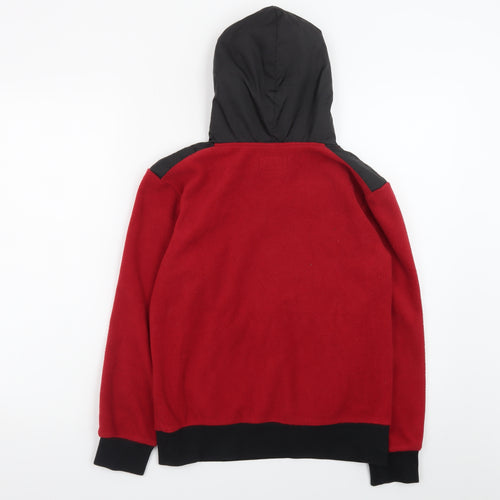 Nike Boys Red Fleece Pullover Hoodie 10-12 Years Jordan Air Logo