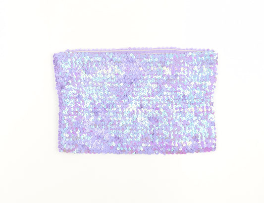 New Look Women’s Purple Sequin Strapless Camisole Top M