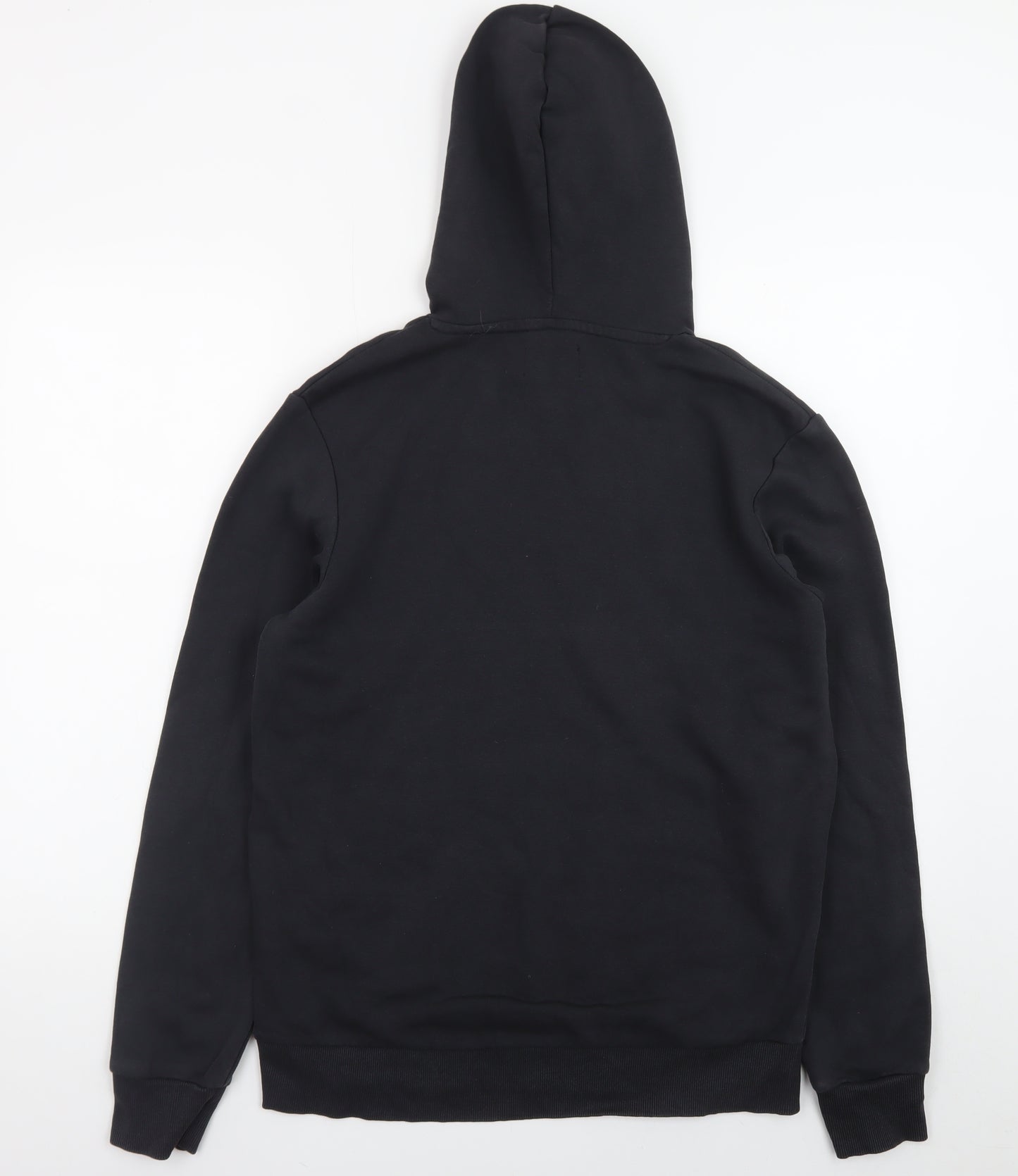 Jack & Jones Men's Black Pullover Hoodie Medium