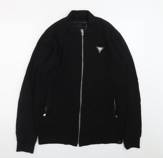 Creative Recreation Men's Black Bomber Jacket Size M Full Zip