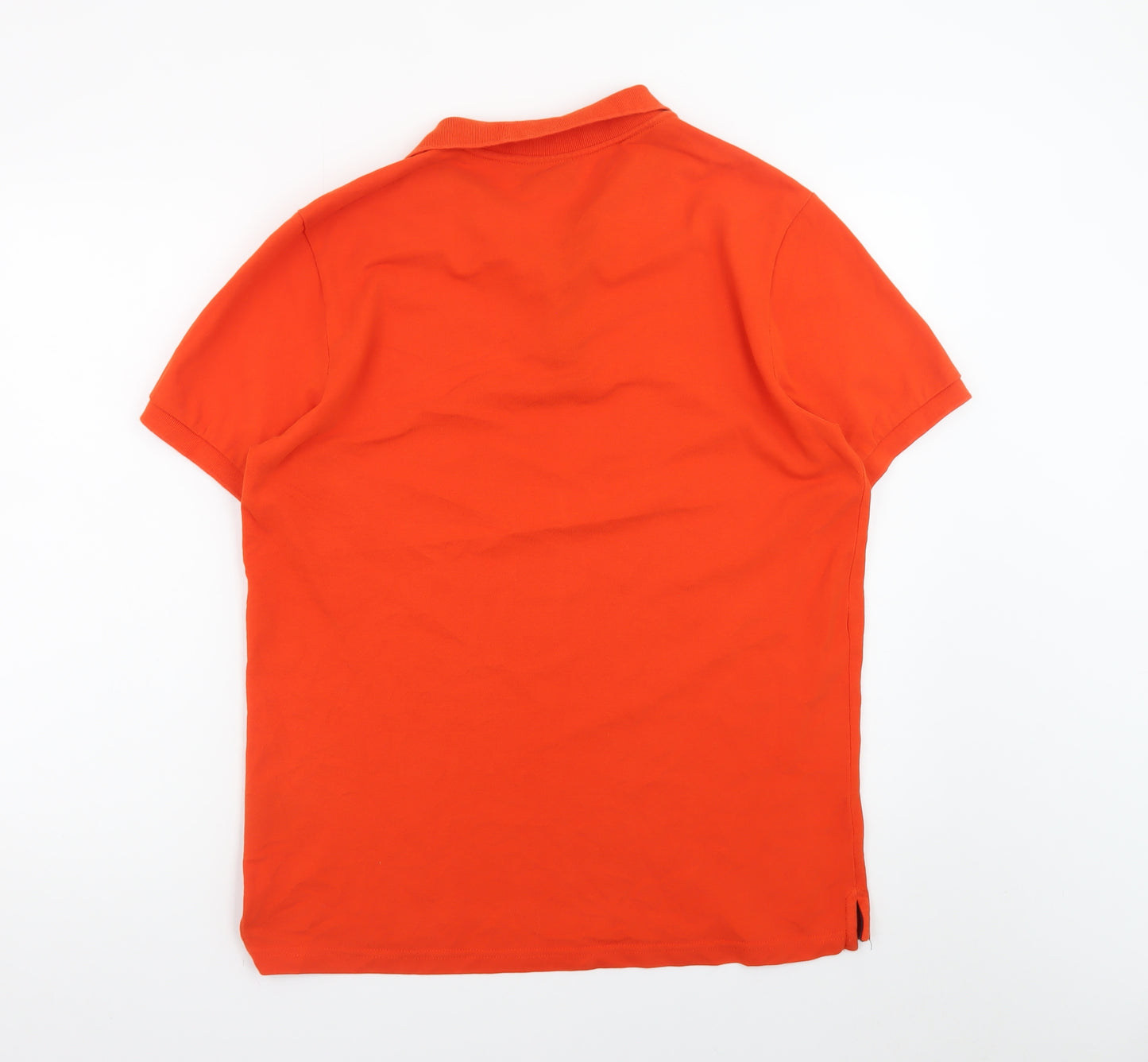 XV Kings Men's Orange Polo Shirt Size L Cotton Classic Fit