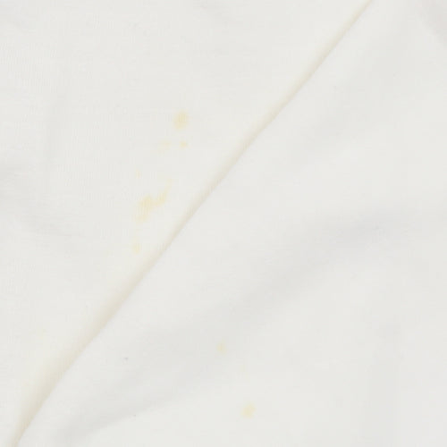 Jack Wills Women's Ivory Crew Neck Pullover Sweatshirt S