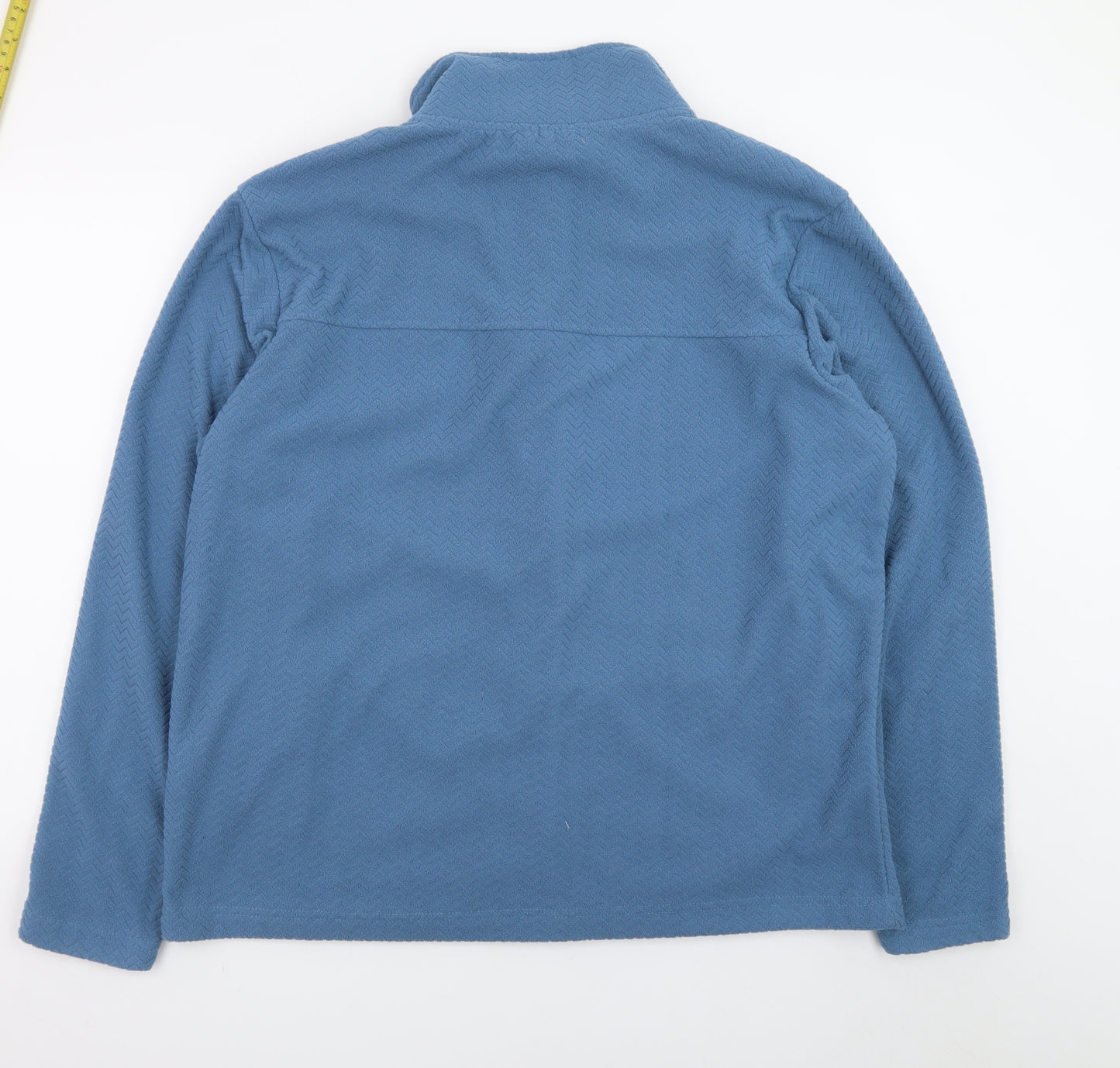 Workwear Mens Blue Fleece Full Zip Jacket L Regular Fit