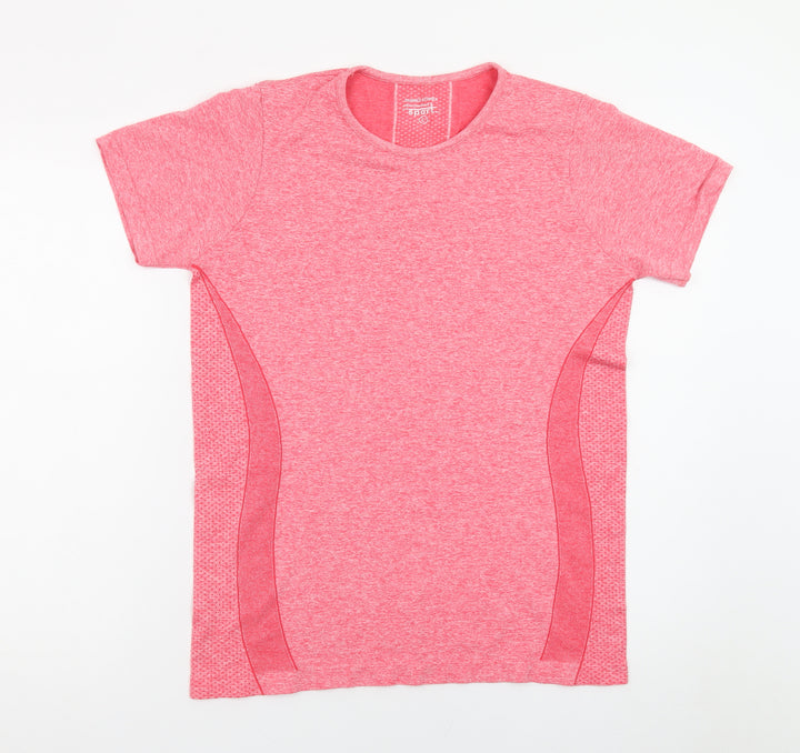 Dunnes Stores Women’s Pink Performance Sport T-Shirt L