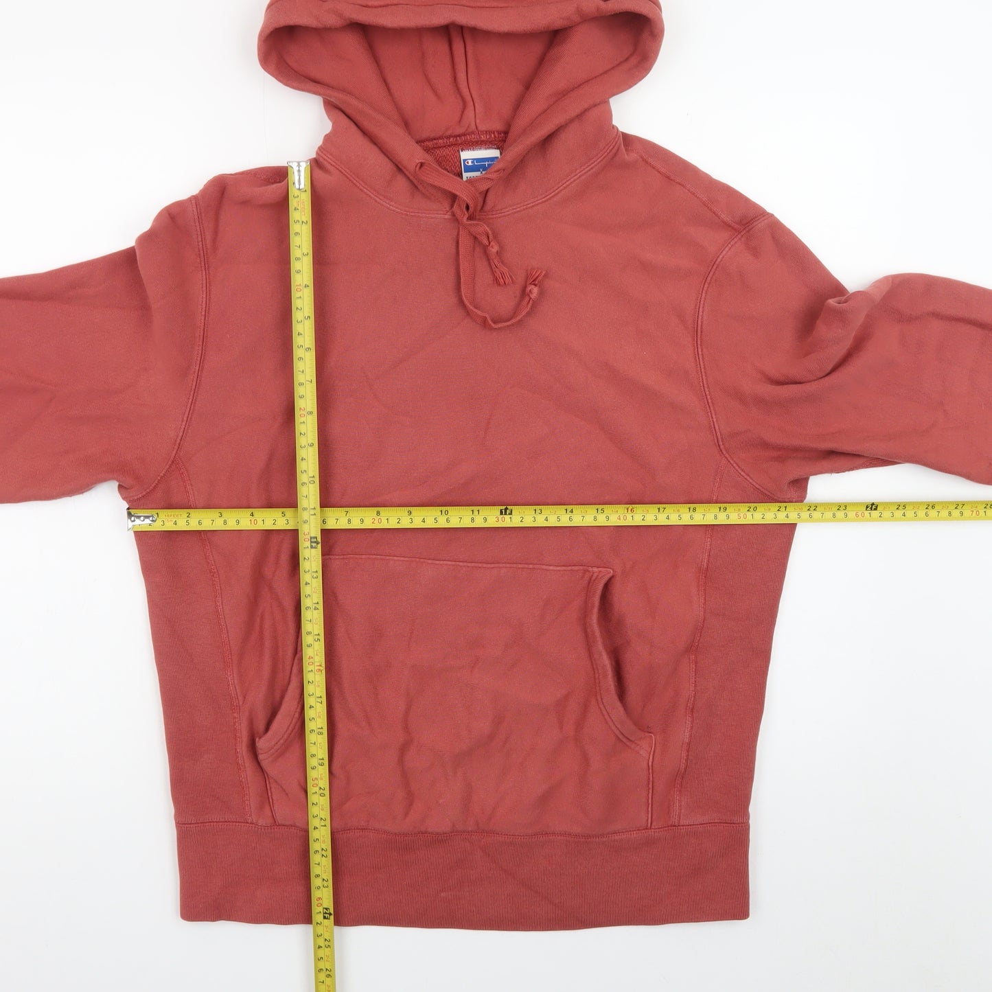 Champion x Todd Snyder Men's Red Pullover Hoodie Size M