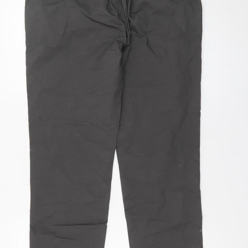 Next Men's Black Slim Fit Chino Trousers Size 34R