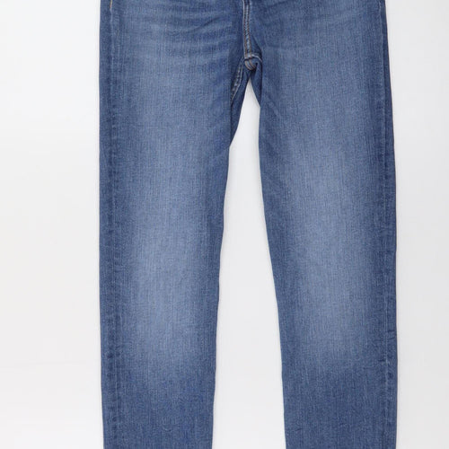 Zara Women Blue Size 10 Skinny Mid Rise Stretch Denim Jeans