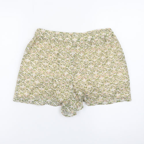 Cotton Club Women’s Multicoloured Bohemian Paperbag Shorts Size S