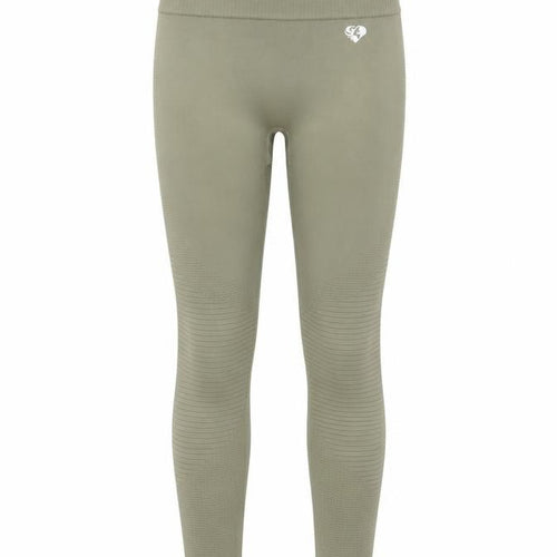 Women's Best Green Seamless High Waist Ankle Leggings Medium