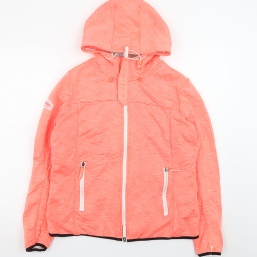 Superdry Women's Coral Full Zip Hoodie XL Lightweight Windtrekker
