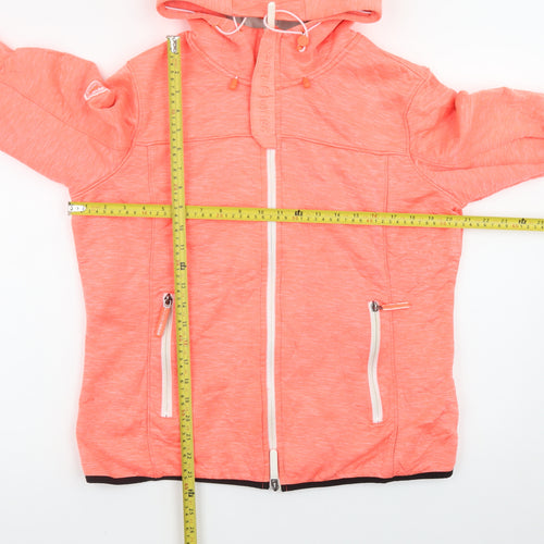 Superdry Women's Coral Full Zip Hoodie XL Lightweight Windtrekker