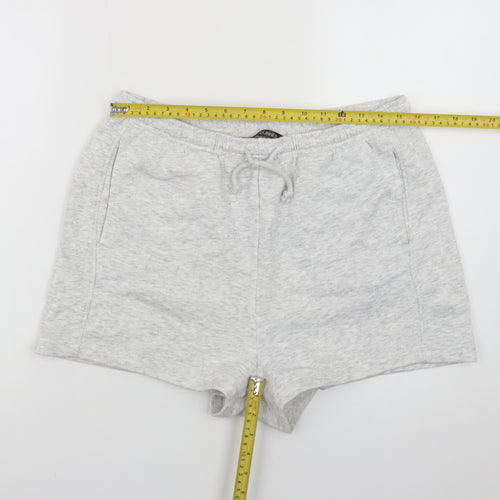 Dunnes Stores Women’s Grey Sweat Shorts Size 14 Cotton Blend