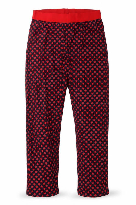 Liverpool FC Mens Red Star Print Pyjama Pants M Nightwear