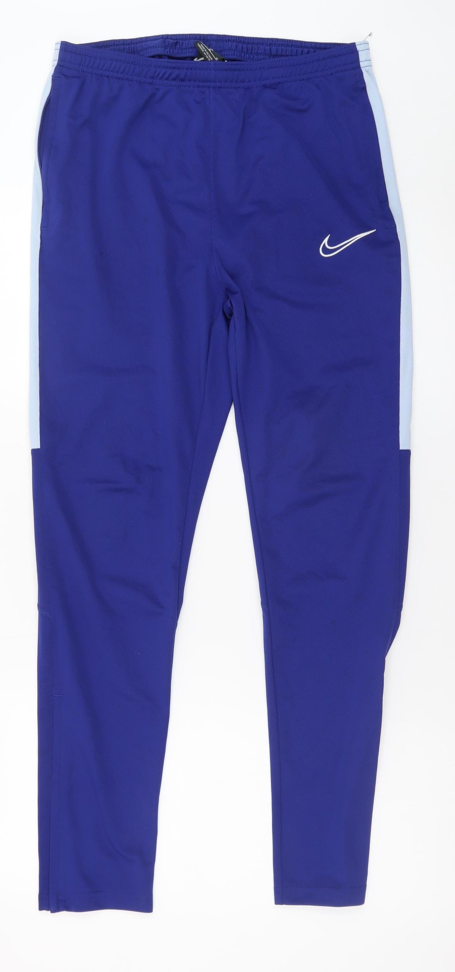 Nike Men's Blue Dri-FIT Tapered Jogger Trousers M