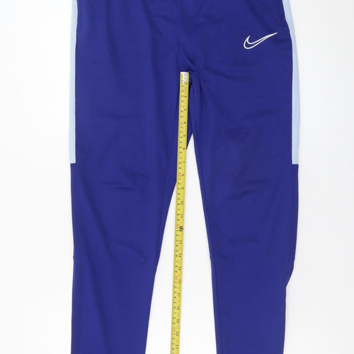 Nike Men's Blue Dri-FIT Tapered Jogger Trousers M