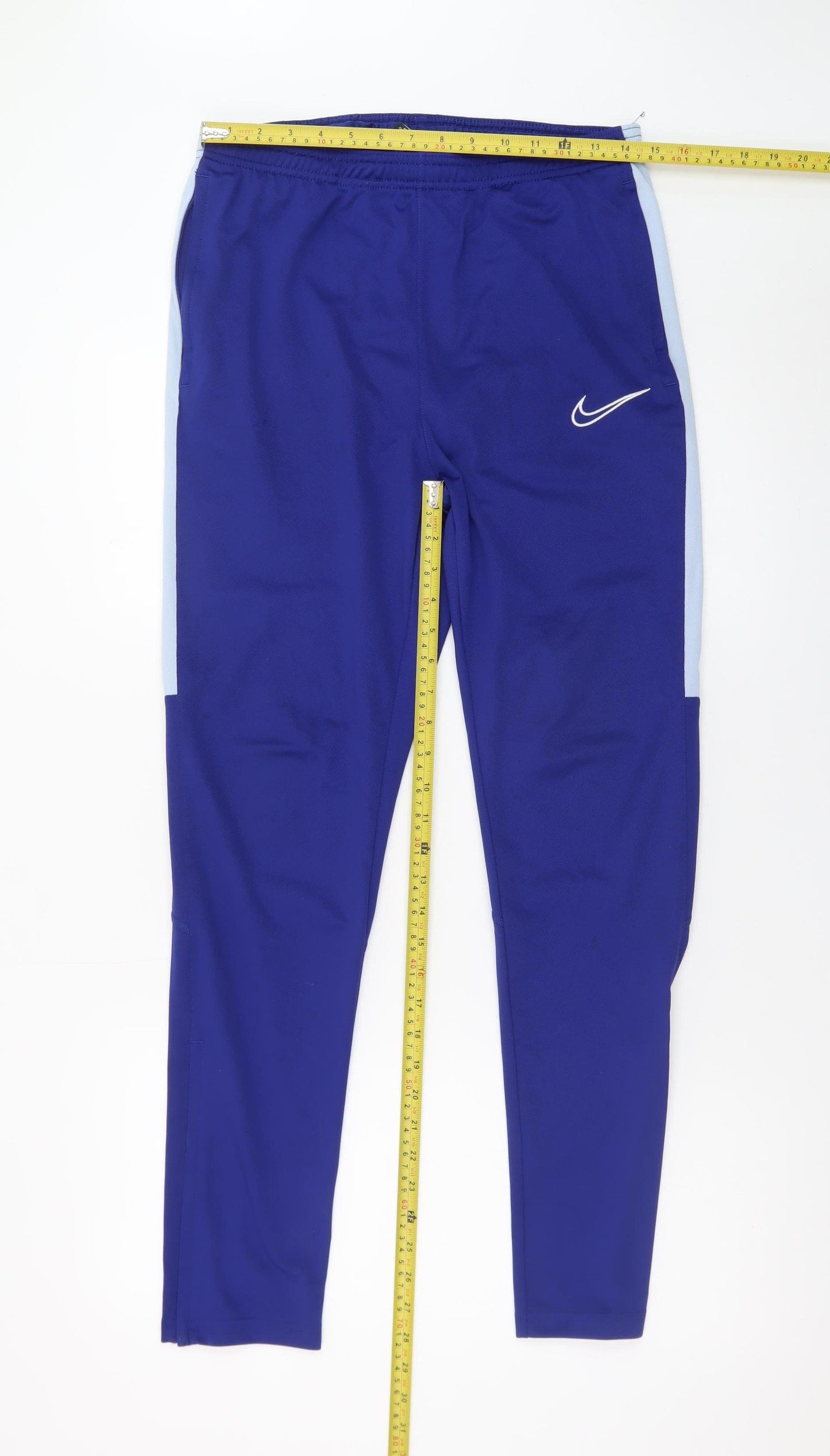Nike Men's Blue Dri-FIT Tapered Jogger Trousers M