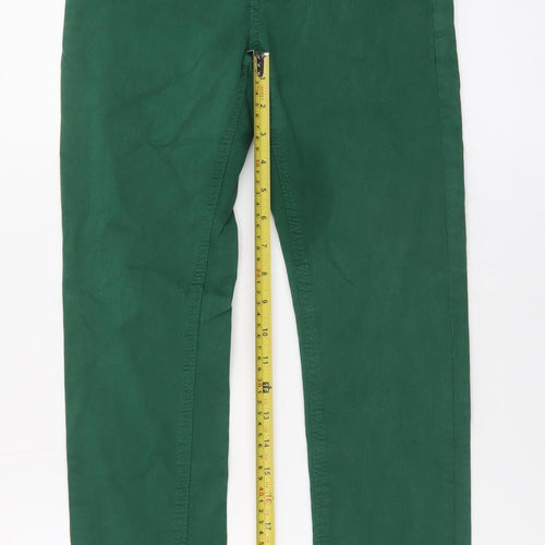 Nukutavake Teens Green Slim Fit Straight Jeans Size 10