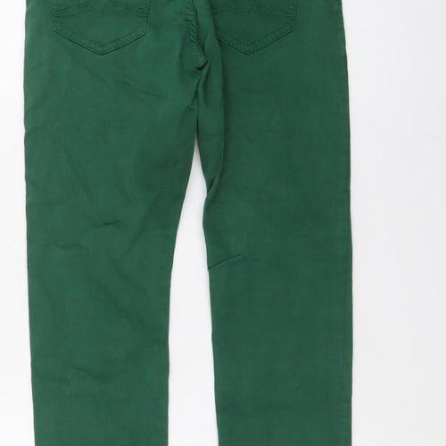 Nukutavake Teens Green Slim Fit Straight Jeans Size 10