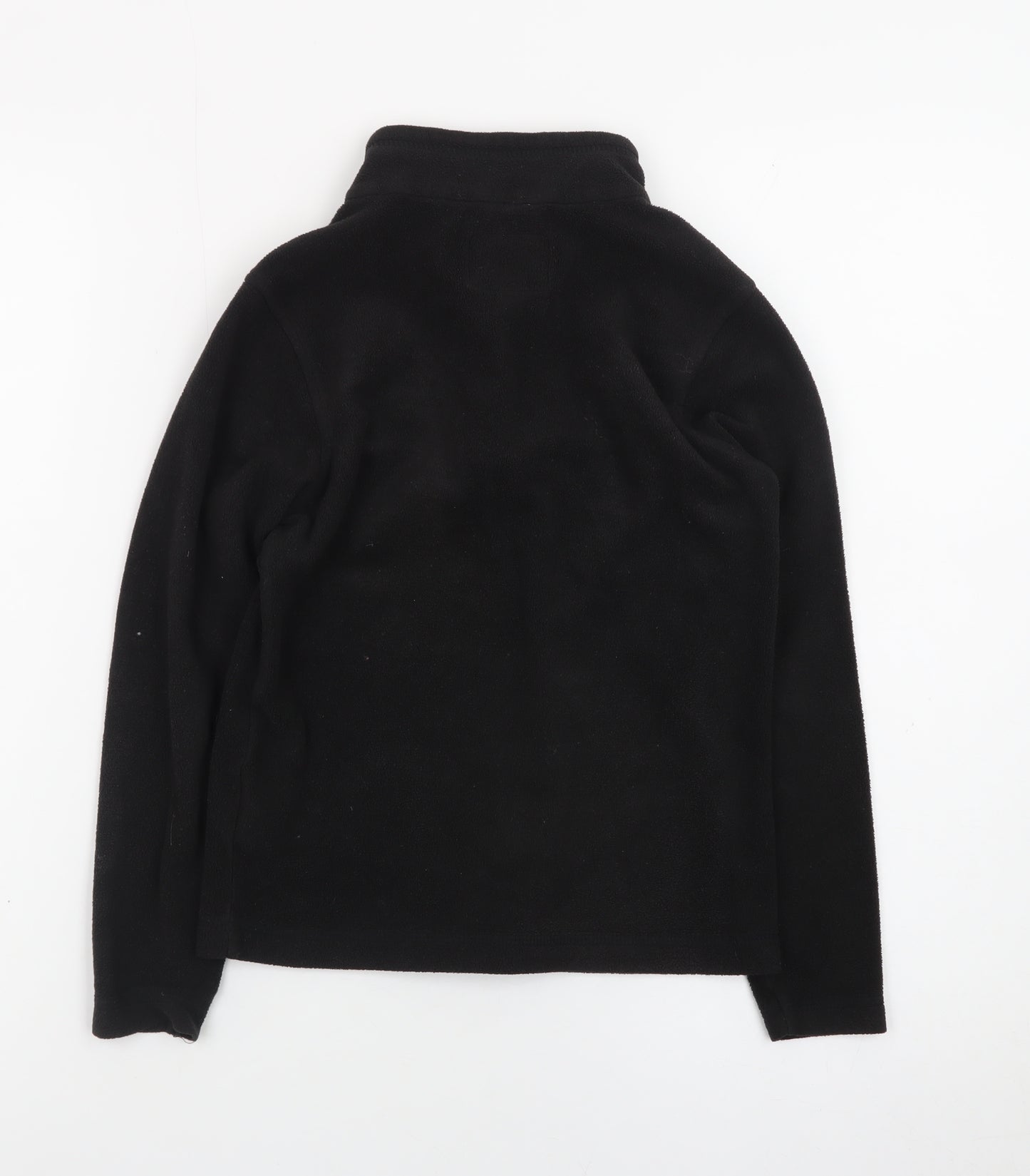 Regatta Boys Black Fleece 1/2 Zip Pullover Sweatshirt 9-10 Years