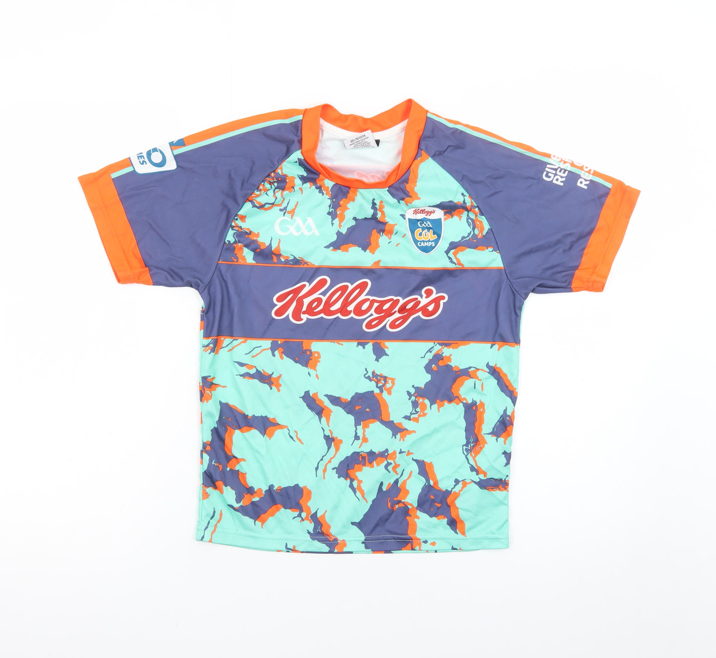 Masita Boys Multicoloured Kellogg’s GAA Camp Sports T-Shirt 3 Years