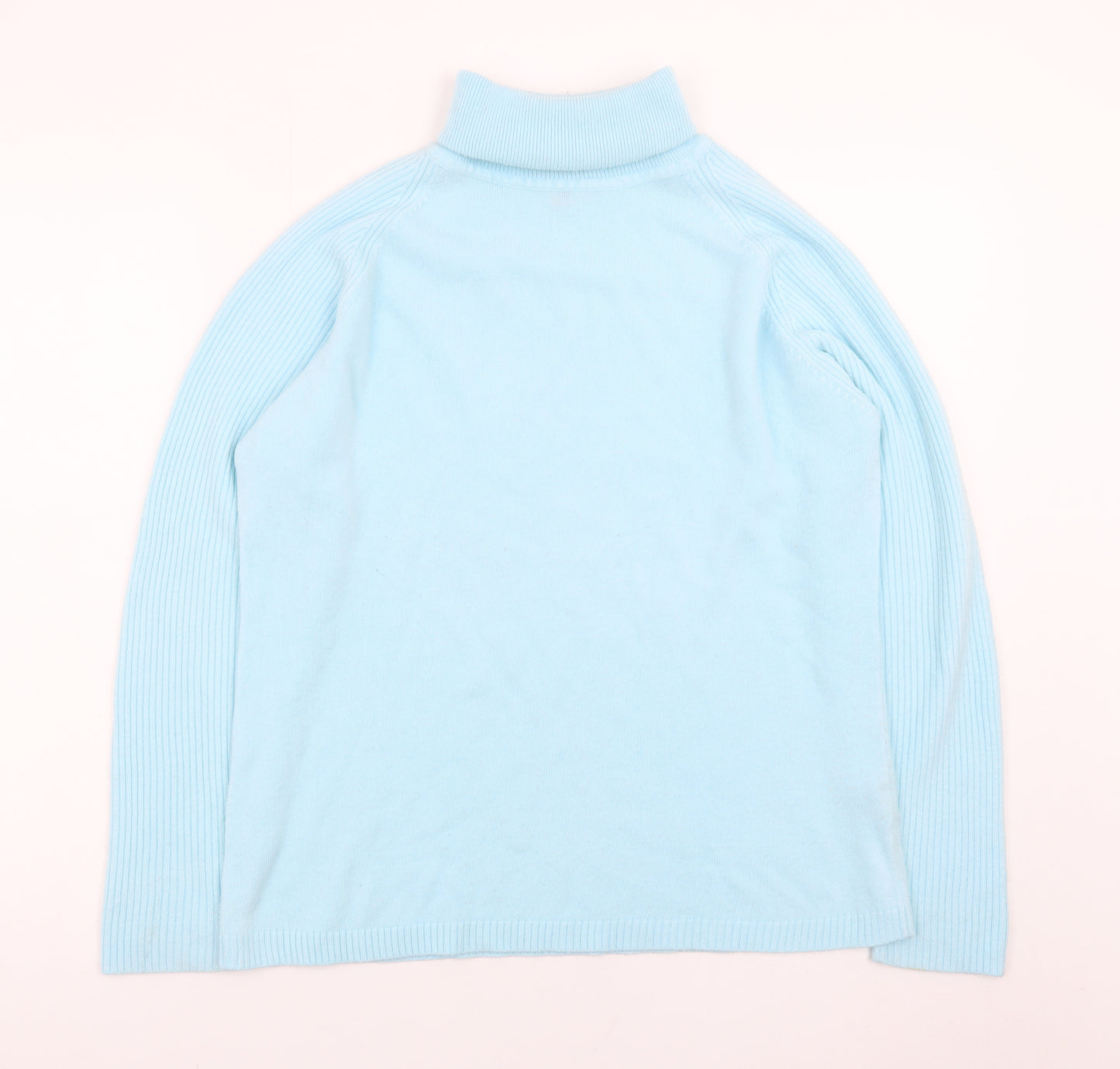 Priima Parte Women’s Blue Roll Neck Long Sleeve Jumper L