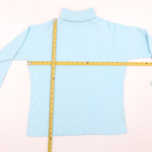 Priima Parte Women’s Blue Roll Neck Long Sleeve Jumper L