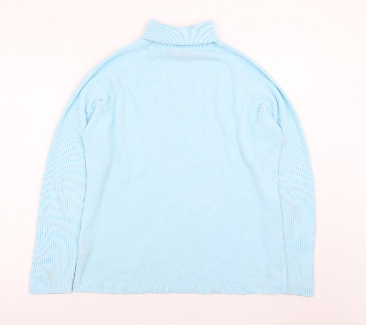 Priima Parte Women’s Blue Roll Neck Long Sleeve Jumper L