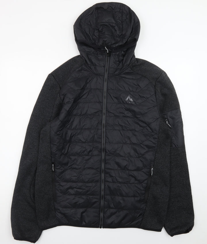 McKINLEY Men's Black XL Puffer Hooded Insulated Jacket