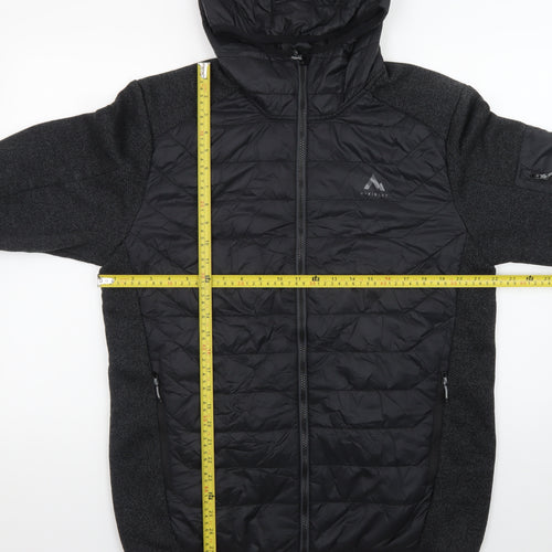 McKINLEY Men's Black XL Puffer Hooded Insulated Jacket