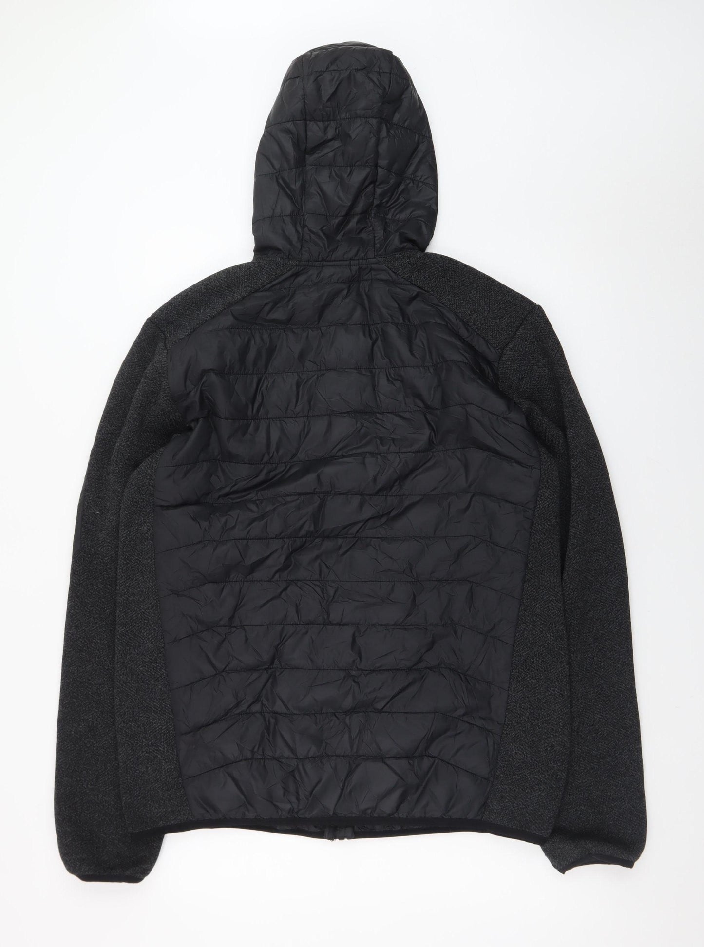 McKINLEY Men's Black XL Puffer Hooded Insulated Jacket