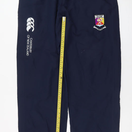 Canterbury Men's Blue XL Sports Sweatpants with Logo