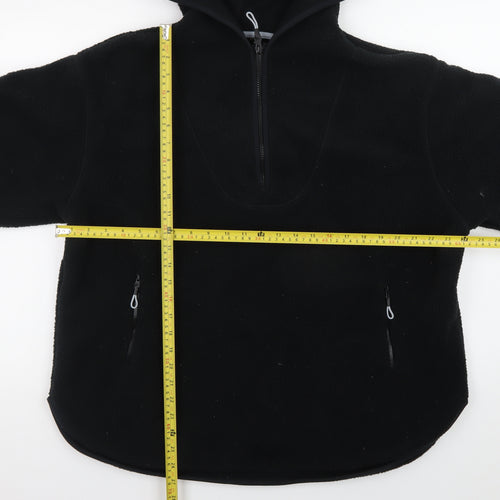 Dunnes Stores Men's Black Fleece Pullover Hoodie Large