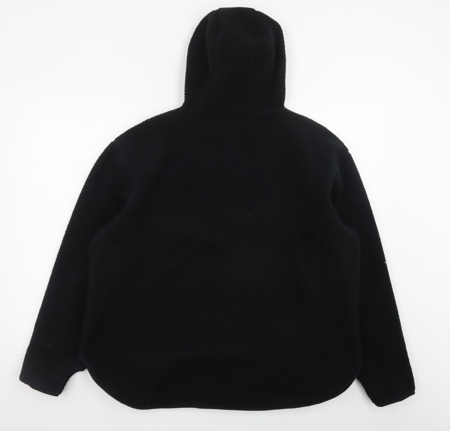 Dunnes Stores Men's Black Fleece Pullover Hoodie Large