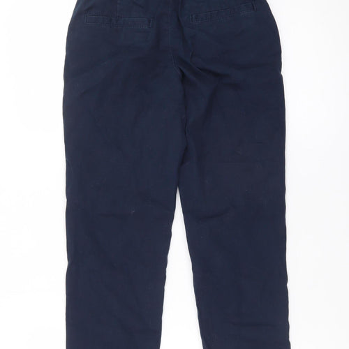 Dunnes Stores Boys Blue Chino Trousers 9-10 Years Regular Fit