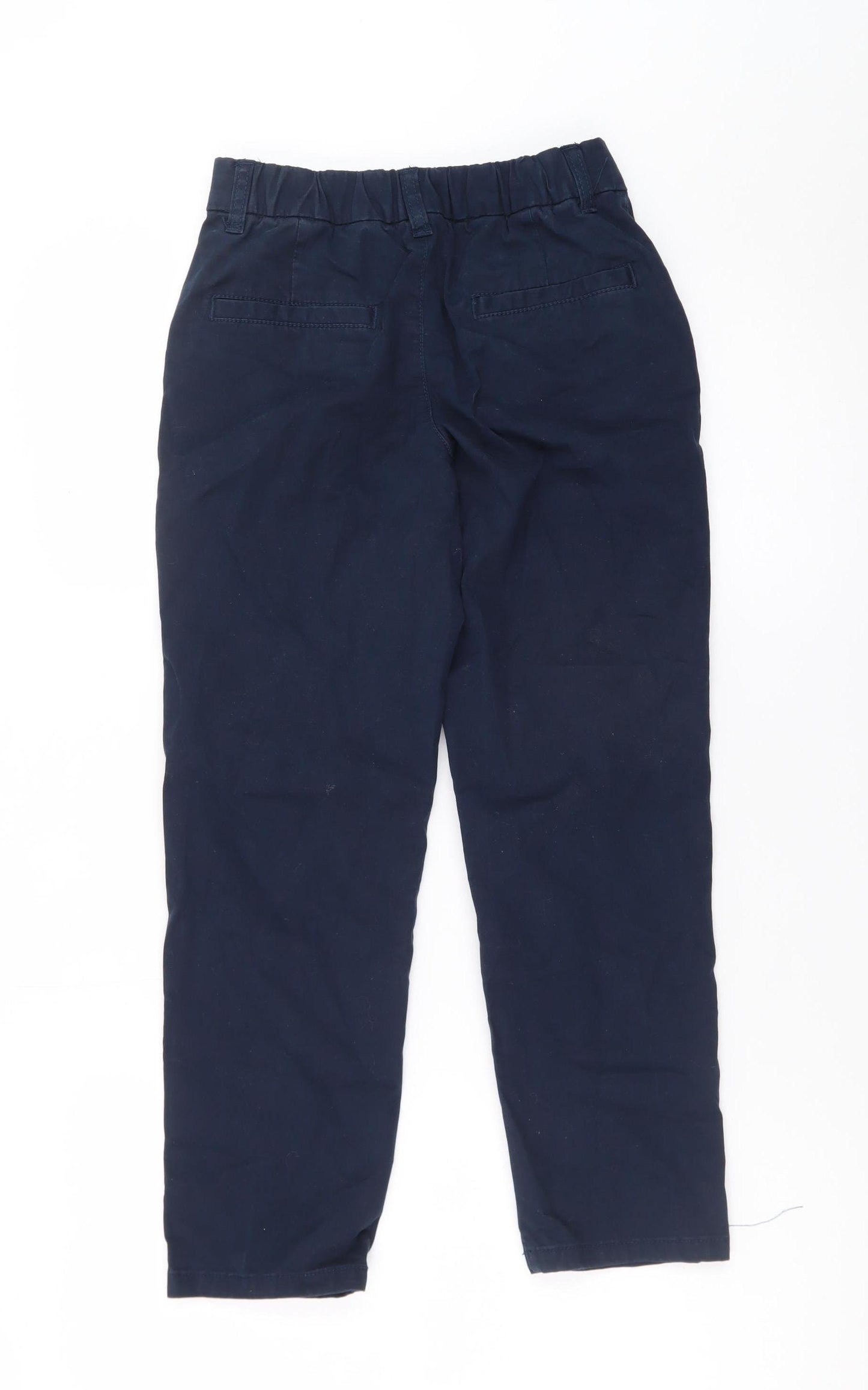 Dunnes Stores Boys Blue Chino Trousers 9-10 Years Regular Fit