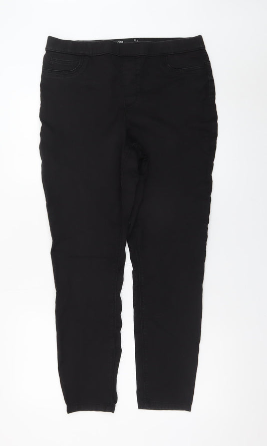 Dunnes Stores Womens Black Size 16 Jegging Slim Fit Jeans