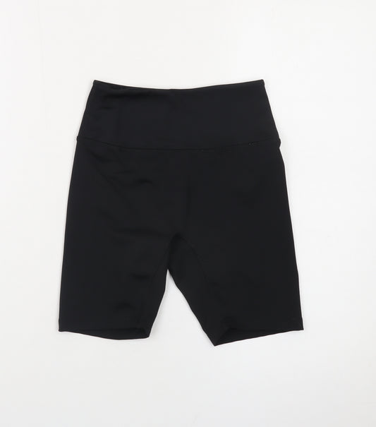 Slazenger Women's Black Biker Activewear Shorts Size 6